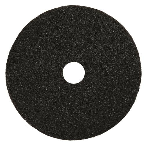 Performance Plus 17 Inch Round Stripping Floor Pad, Black